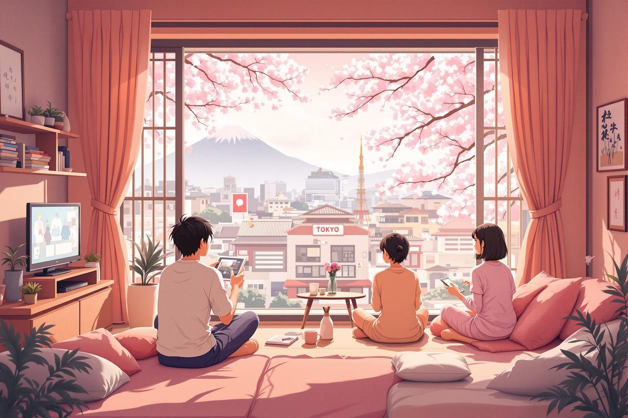 聚合夸克短剧覆盖市场 - 日本市场